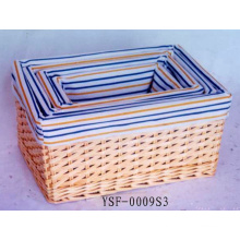 (BC-ST1029) High Quality Handmade Willow Storage Basket